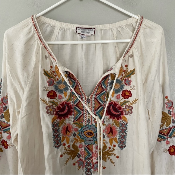 Johnny Was Clansy Peasant Blouse - Picture 6 of 13